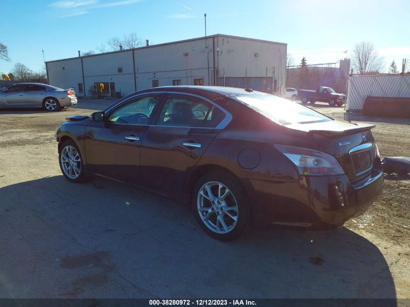 2014 NISSAN MAXIMA S/SV - 1N4AA5AP0EC464783