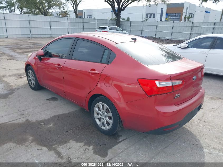 2013 KIA RIO LX - KNADM4A39D6219061