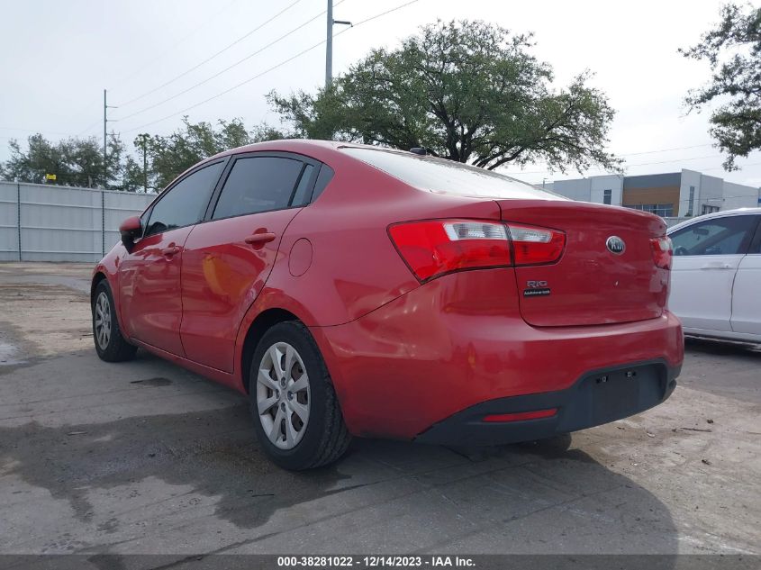 2013 KIA RIO LX - KNADM4A39D6219061