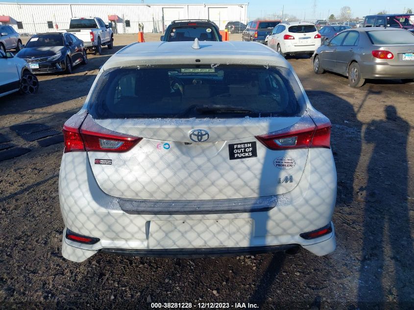 2018 TOYOTA COROLLA IM - JTNKARJE9JJ566010