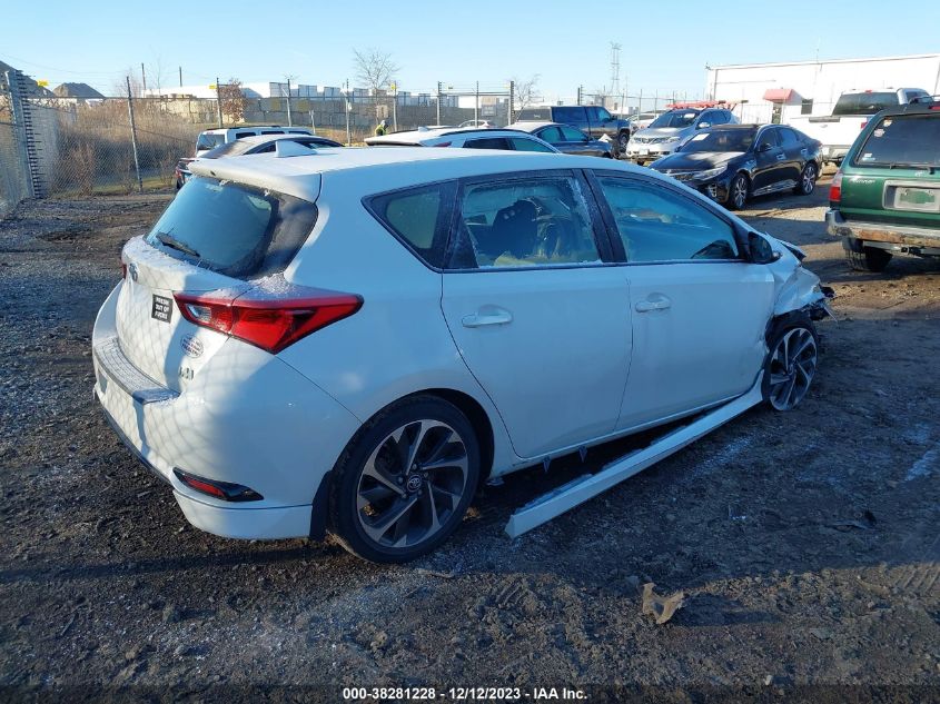 2018 TOYOTA COROLLA IM - JTNKARJE9JJ566010