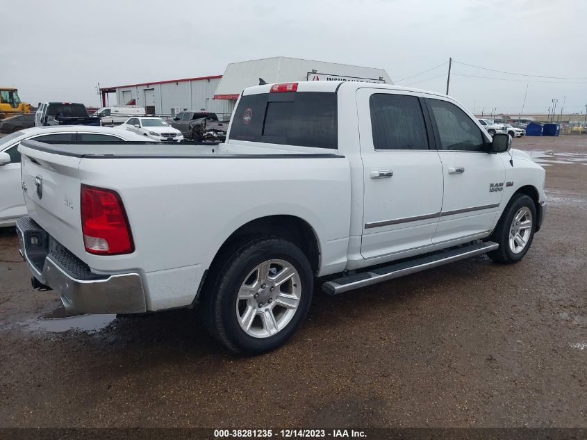 2017 RAM 1500 LONE STAR SILVER  4X2 5'7 BOX - 1C6RR6LT9HS833566