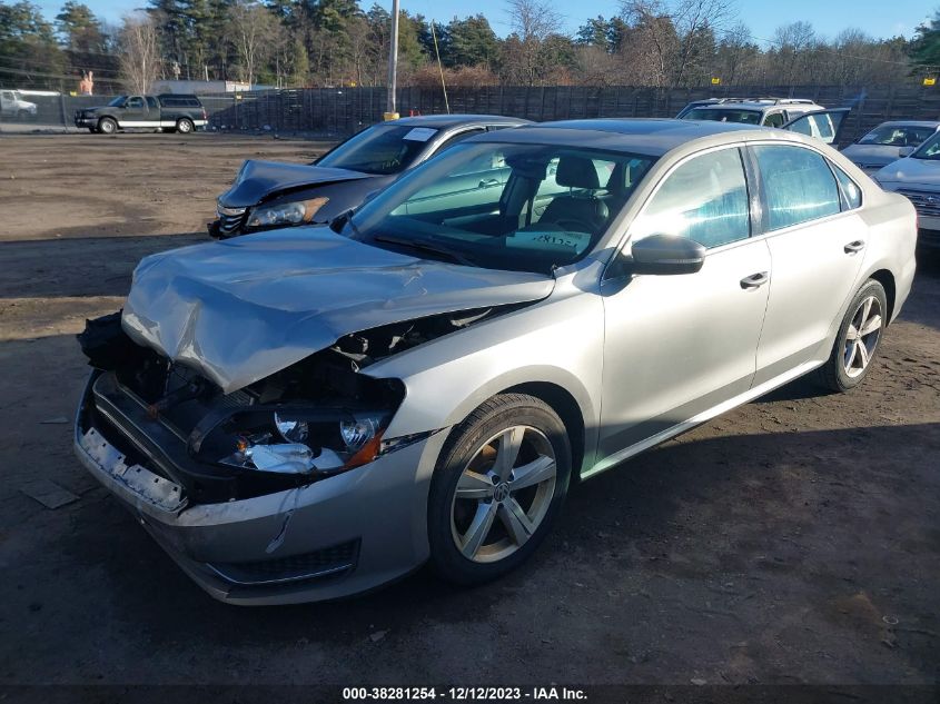 2013 VOLKSWAGEN PASSAT SE - 1VWBP7A3XDC082553