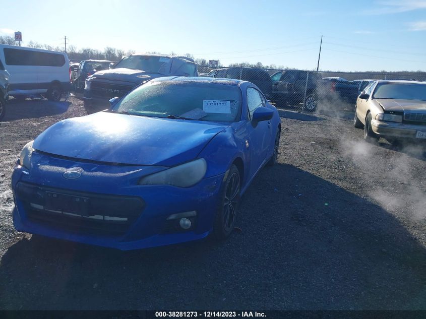 2013 SUBARU BRZ LIMITED - JF1ZCAC10D1601374