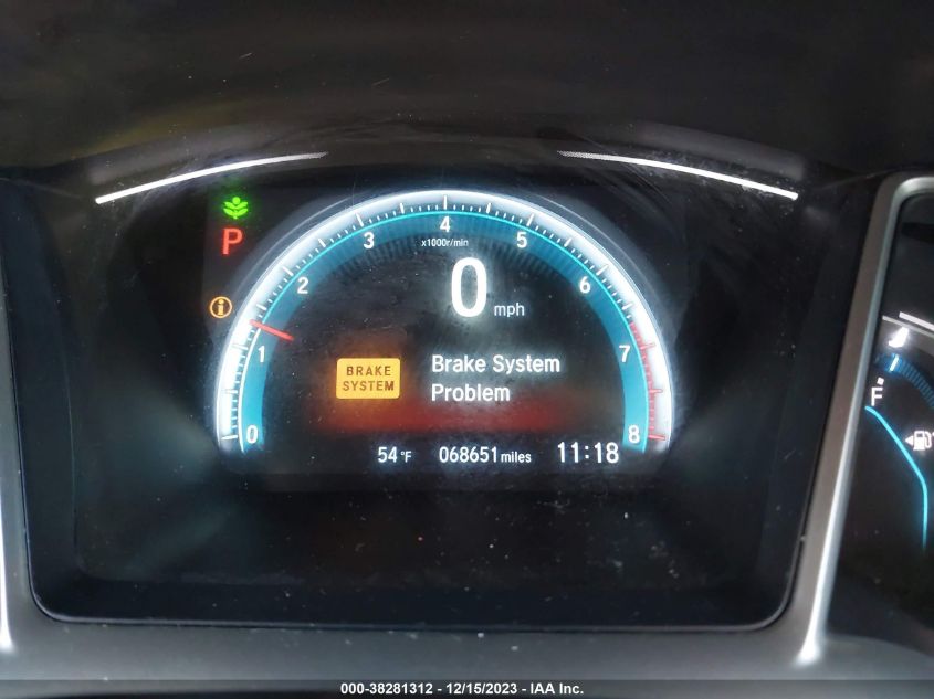 2016 HONDA CIVIC EX - 19XFC2F72GE054919