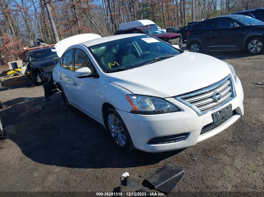 2013 NISSAN SENTRA S/SV/SR/SL - 3N1AB7AP7DL641810