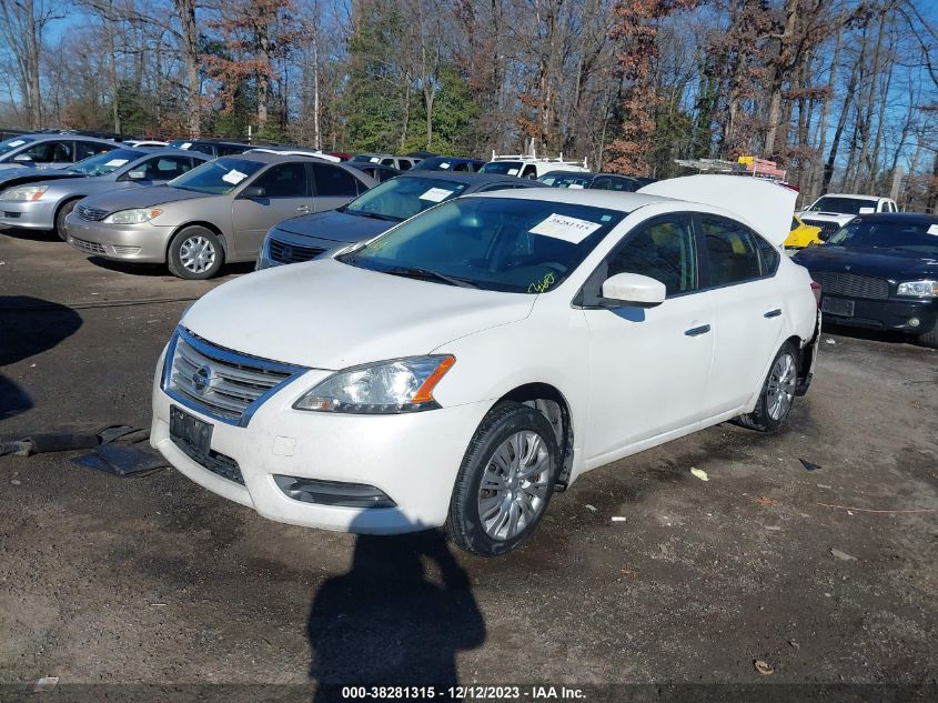 2013 NISSAN SENTRA S/SV/SR/SL - 3N1AB7AP7DL641810