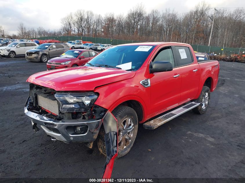 VIN 1FTER4FH8PLE20873 2023 FORD RANGER XL/XLT/LARIAT