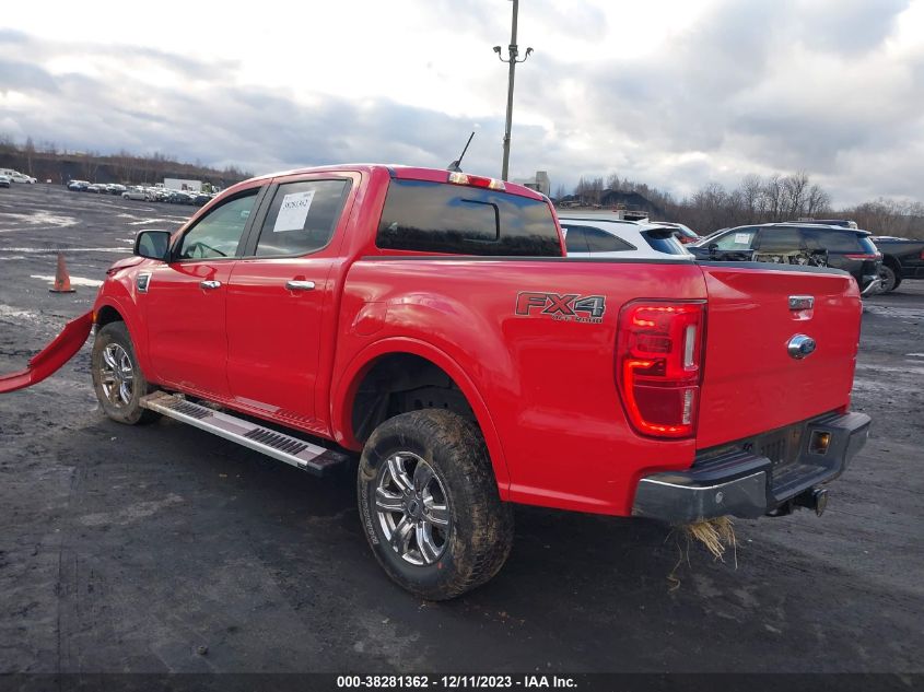 VIN 1FTER4FH8PLE20873 2023 FORD RANGER XL/XLT/LARIAT