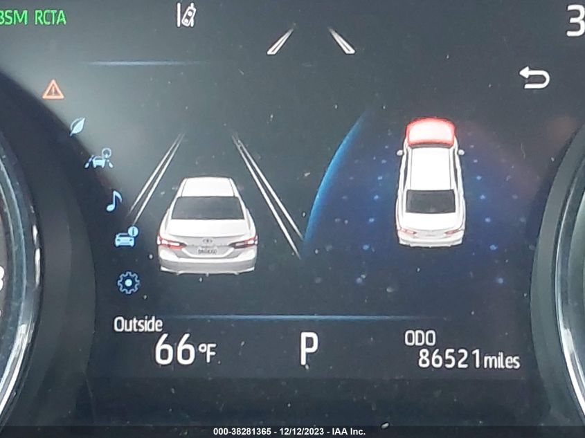 2019 TOYOTA CAMRY XSE V6 - 4T1BZ1HK9KU029028