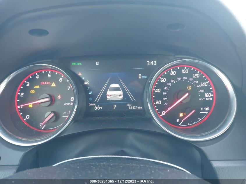 2019 TOYOTA CAMRY XSE V6 - 4T1BZ1HK9KU029028