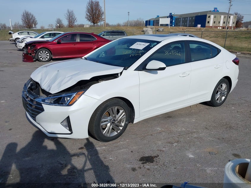 VIN 5NPD84LF2KH433391 2019 HYUNDAI ELANTRA SEL/VALUE/LIMITED