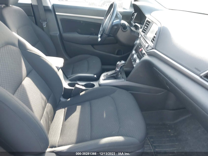 VIN 5NPD84LF2KH433391 2019 HYUNDAI ELANTRA SEL/VALUE/LIMITED