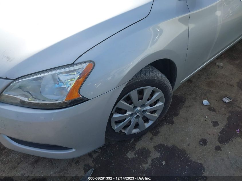 2015 NISSAN SENTRA FE+ S/S/SL/SR/SV - 3N1AB7APXFL649046