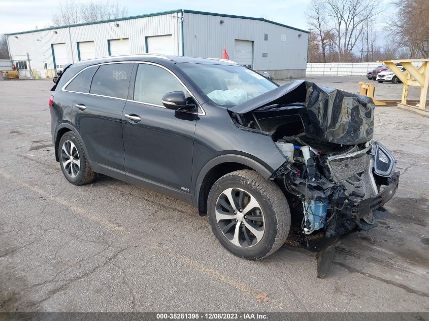 2016 KIA SORENTO EX - 5XYPHDA13GG024898