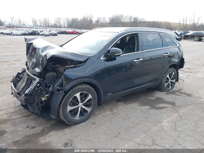 2016 KIA SORENTO EX - 5XYPHDA13GG024898