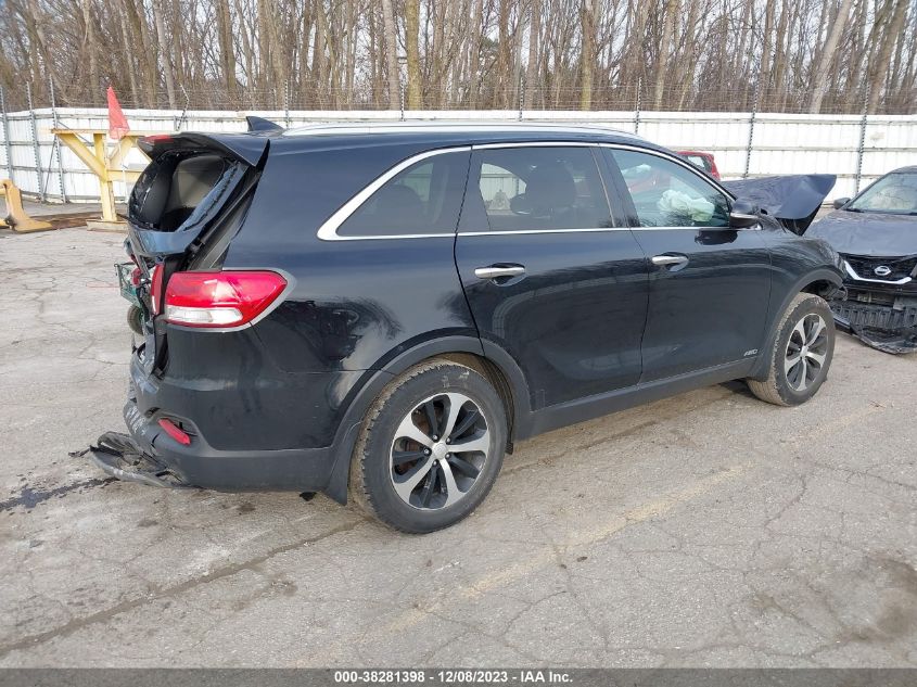 2016 KIA SORENTO EX - 5XYPHDA13GG024898