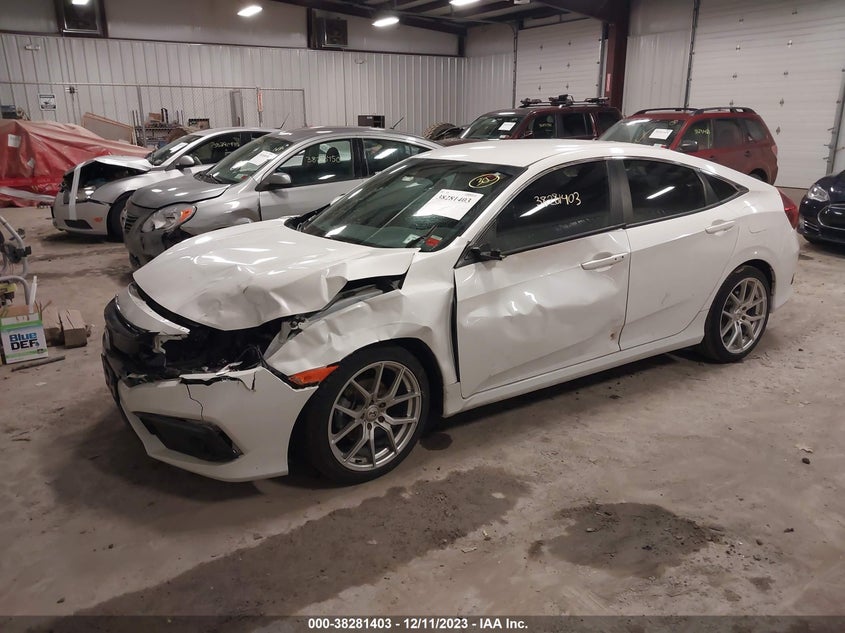 VIN 2HGFC2F83MH530377 2021 HONDA CIVIC SPORT