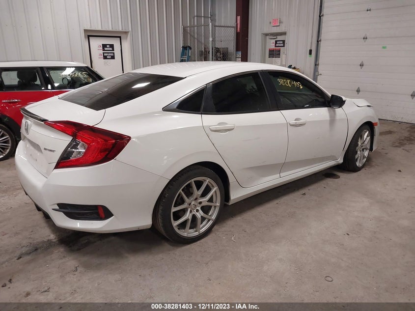 VIN 2HGFC2F83MH530377 2021 HONDA CIVIC SPORT