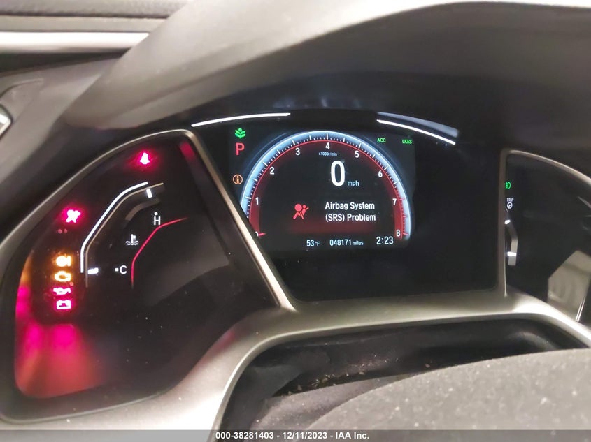 VIN 2HGFC2F83MH530377 2021 HONDA CIVIC SPORT
