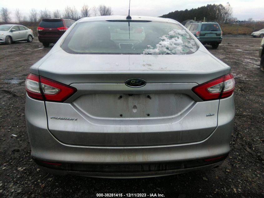 2015 FORD FUSION SE - 3FA6P0H74FR265526