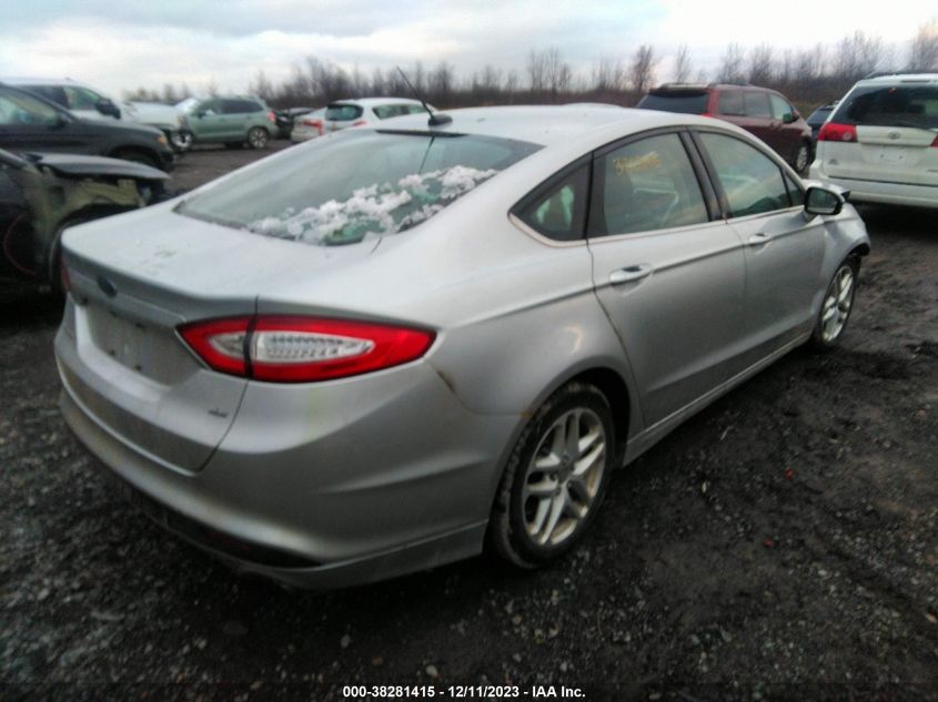 2015 FORD FUSION SE - 3FA6P0H74FR265526