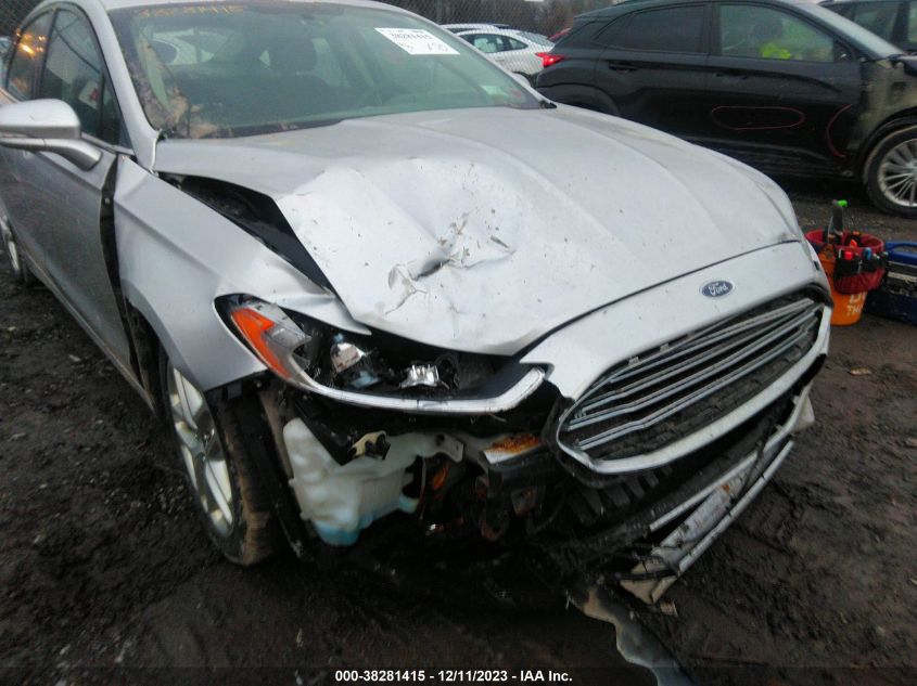2015 FORD FUSION SE - 3FA6P0H74FR265526