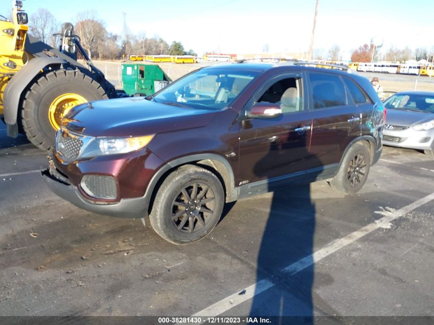 2013 KIA SORENTO LX V6 - 5XYKTDA23DG318900