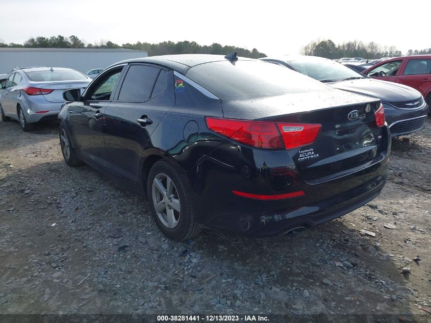 2015 KIA OPTIMA LX - 5XXGM4A72FG487926