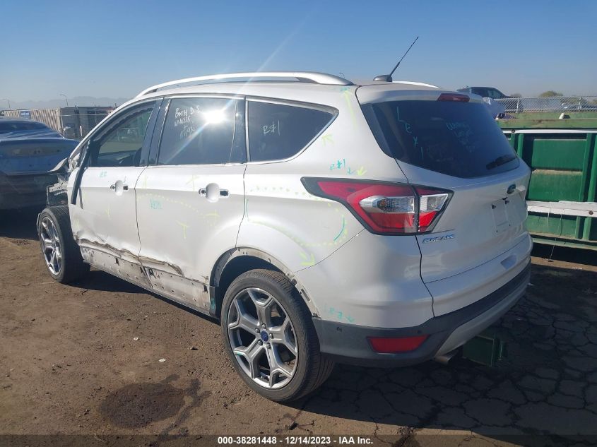 2017 FORD ESCAPE TITANIUM - 1FMCU0J95HUA15026