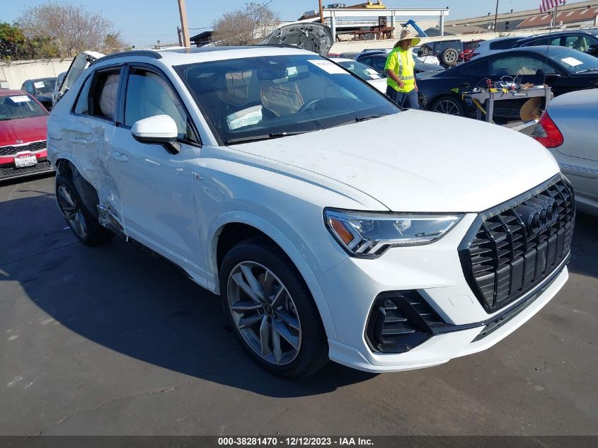 2023 AUDI Q3 S LINE PREMIUM - WA1DECF37P1103324