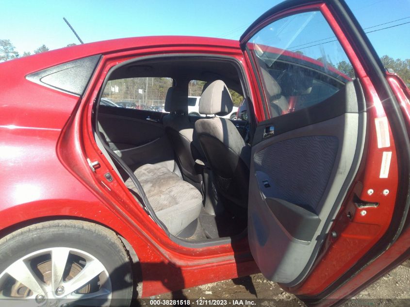 2013 HYUNDAI ACCENT GLS/SE - KMHCU4AE1DU308100
