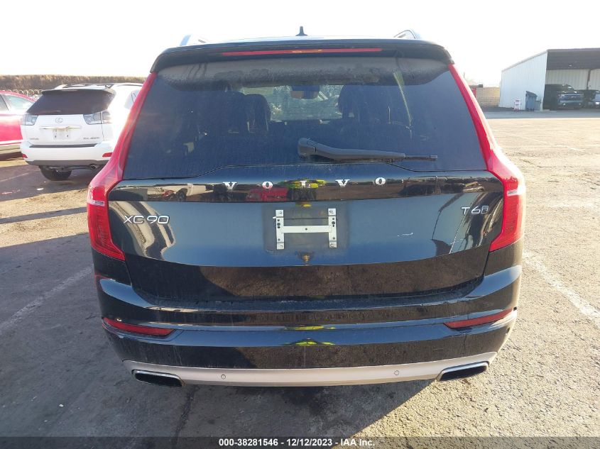 2016 VOLVO XC90 T6 MOMENTUM - YV4A22PK3G1049907