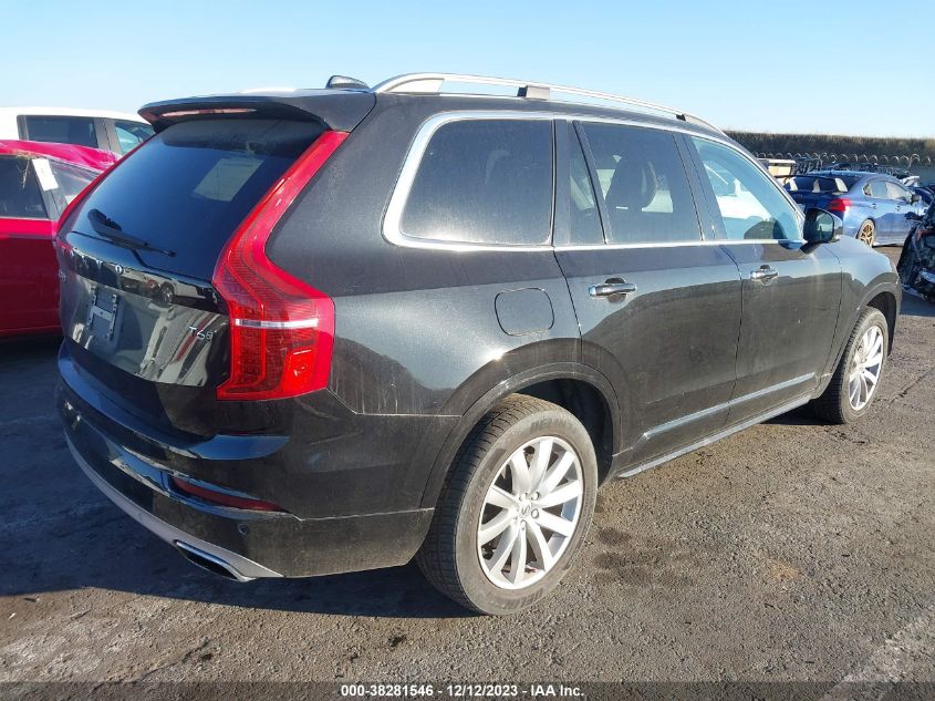2016 VOLVO XC90 T6 MOMENTUM - YV4A22PK3G1049907