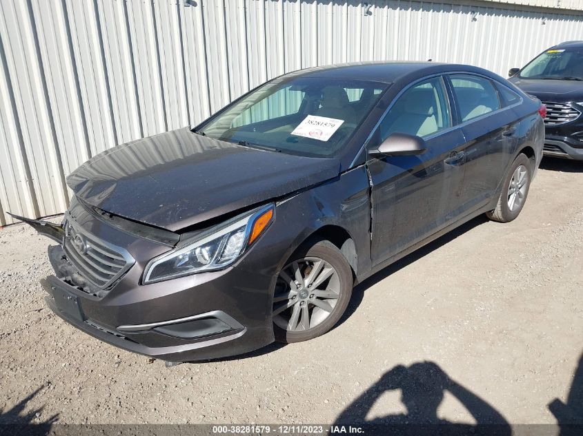 2016 HYUNDAI SONATA 2.4L SE - 5NPE24AF8GH332288