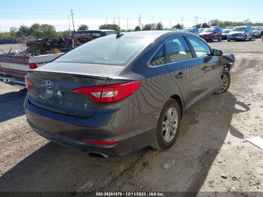 2016 HYUNDAI SONATA 2.4L SE - 5NPE24AF8GH332288