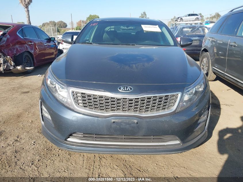 2015 KIA OPTIMA HYBRID EX - KNAGN4AD3F5083909