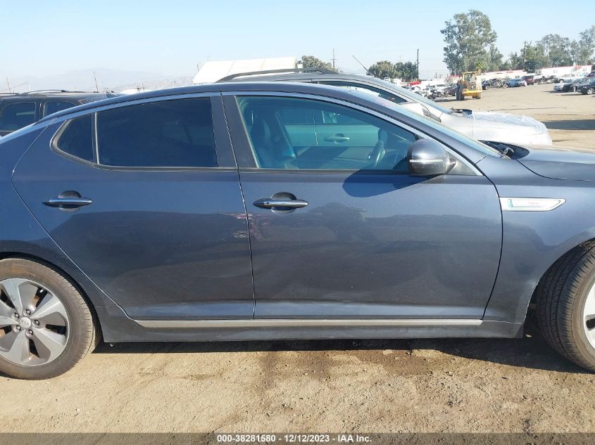 2015 KIA OPTIMA HYBRID EX - KNAGN4AD3F5083909
