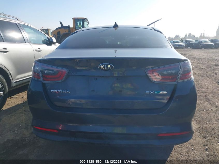 2015 KIA OPTIMA HYBRID EX - KNAGN4AD3F5083909