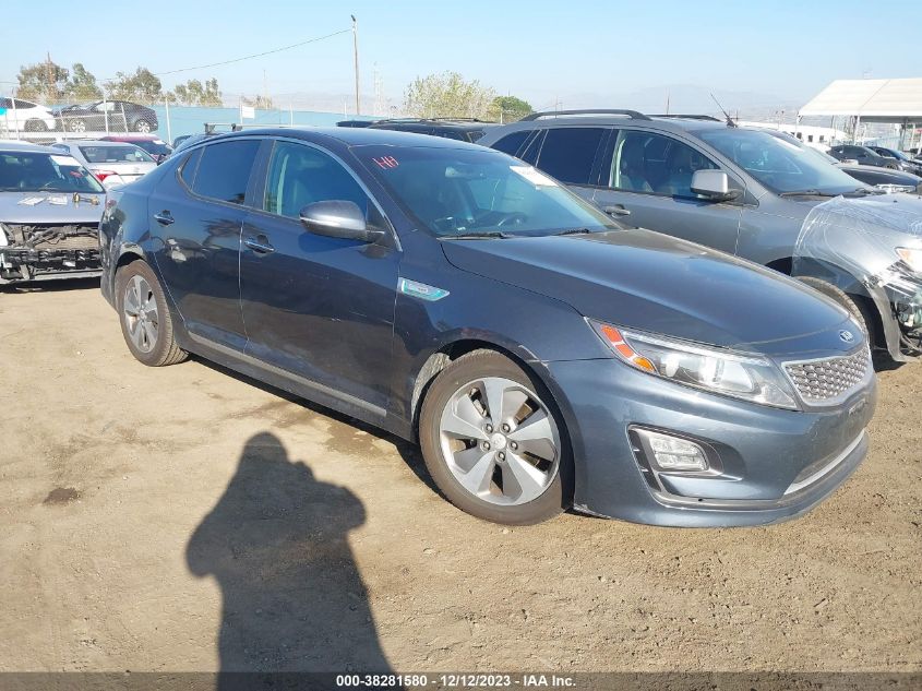 2015 KIA OPTIMA HYBRID EX - KNAGN4AD3F5083909