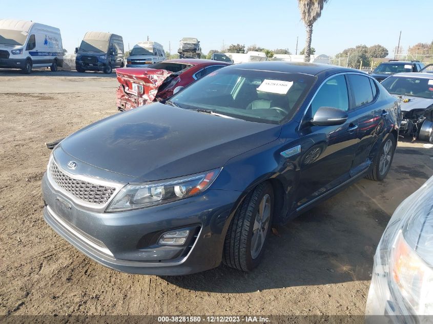 2015 KIA OPTIMA HYBRID EX - KNAGN4AD3F5083909