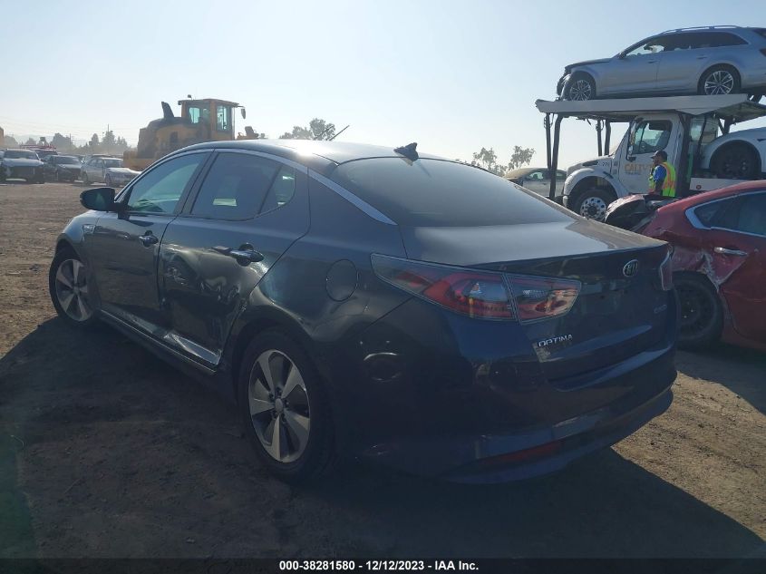 2015 KIA OPTIMA HYBRID EX - KNAGN4AD3F5083909