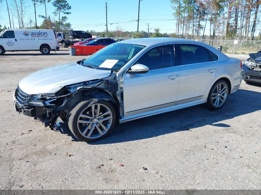 2016 VOLKSWAGEN PASSAT 1.8T R-LINE W/COMFORT PKG - 1VWAS7A35GC051760