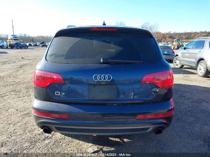 2013 AUDI Q7 3.0T S LINE PRESTIGE - WA1DGAFE5DD006004