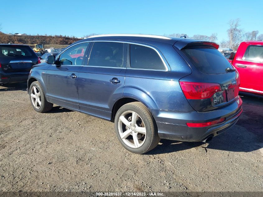 2013 AUDI Q7 3.0T S LINE PRESTIGE - WA1DGAFE5DD006004
