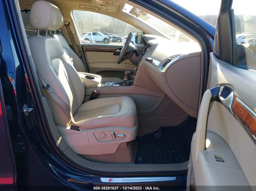 2013 AUDI Q7 3.0T S LINE PRESTIGE - WA1DGAFE5DD006004