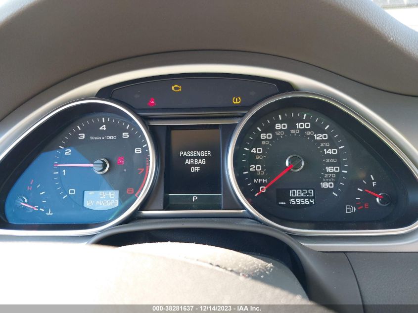 2013 AUDI Q7 3.0T S LINE PRESTIGE - WA1DGAFE5DD006004
