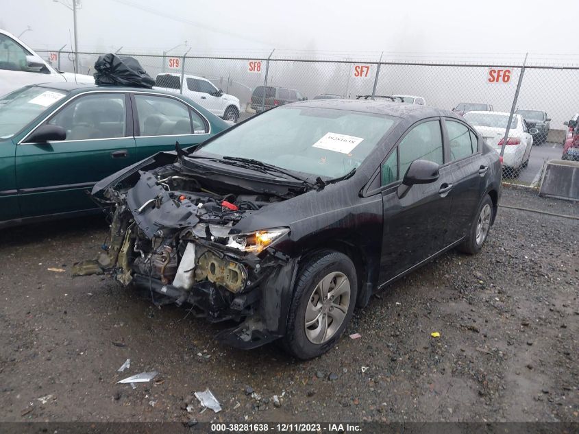 2013 HONDA CIVIC SDN LX 2HGFB2F51DH583216