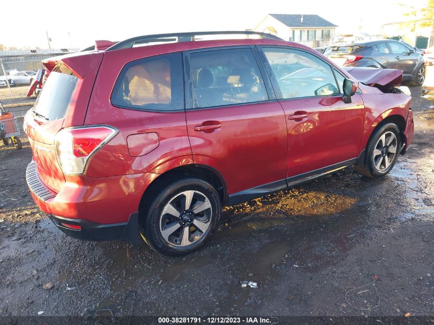 2018 SUBARU FORESTER PREMIUM - JF2SJAEC4JH487965