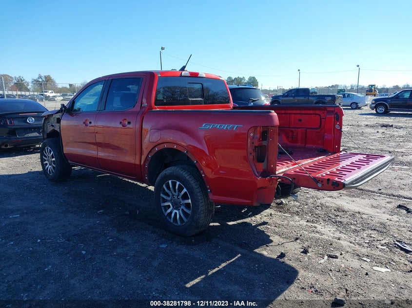 VIN 1FTER4EH2KLA52877 2019 FORD RANGER XLT